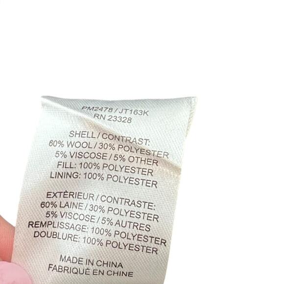 Pendleton Mount Hood Flannel Jacket Buffalo Plaid Wool Quilted Red Black XL - Picture 9 of 10